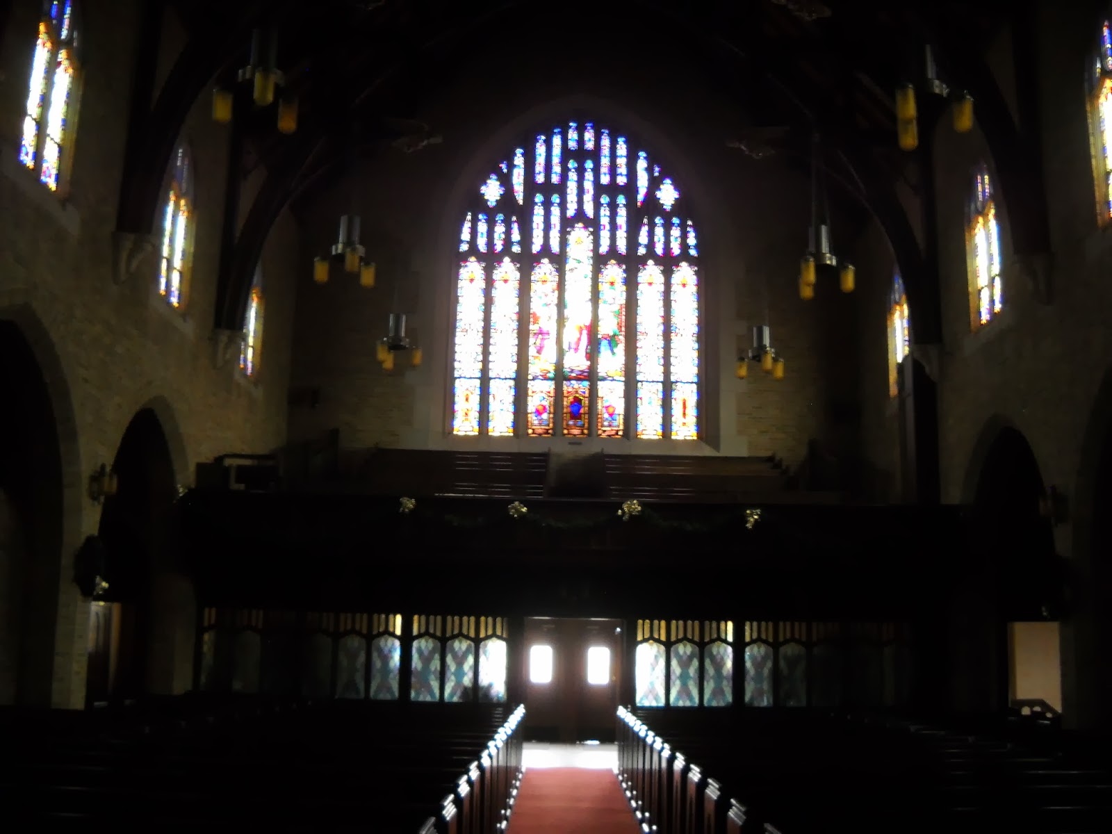 Wesley Methodist Church (Oklahoma City) Stained Glass At Wesley