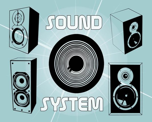 Free Sound System Vector Graphics