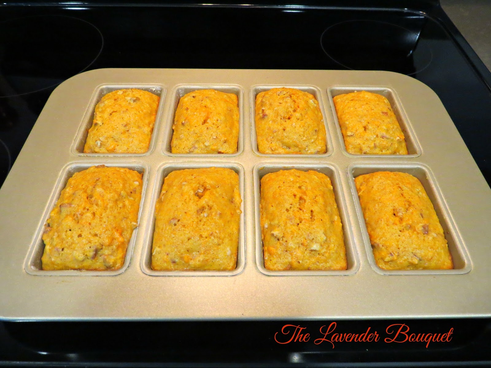 The Lavender Bouquet Oh So Yummy.....Marshmallow Sweet Potato Loaves