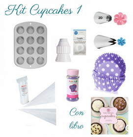 Kit iniciación para cupcakes