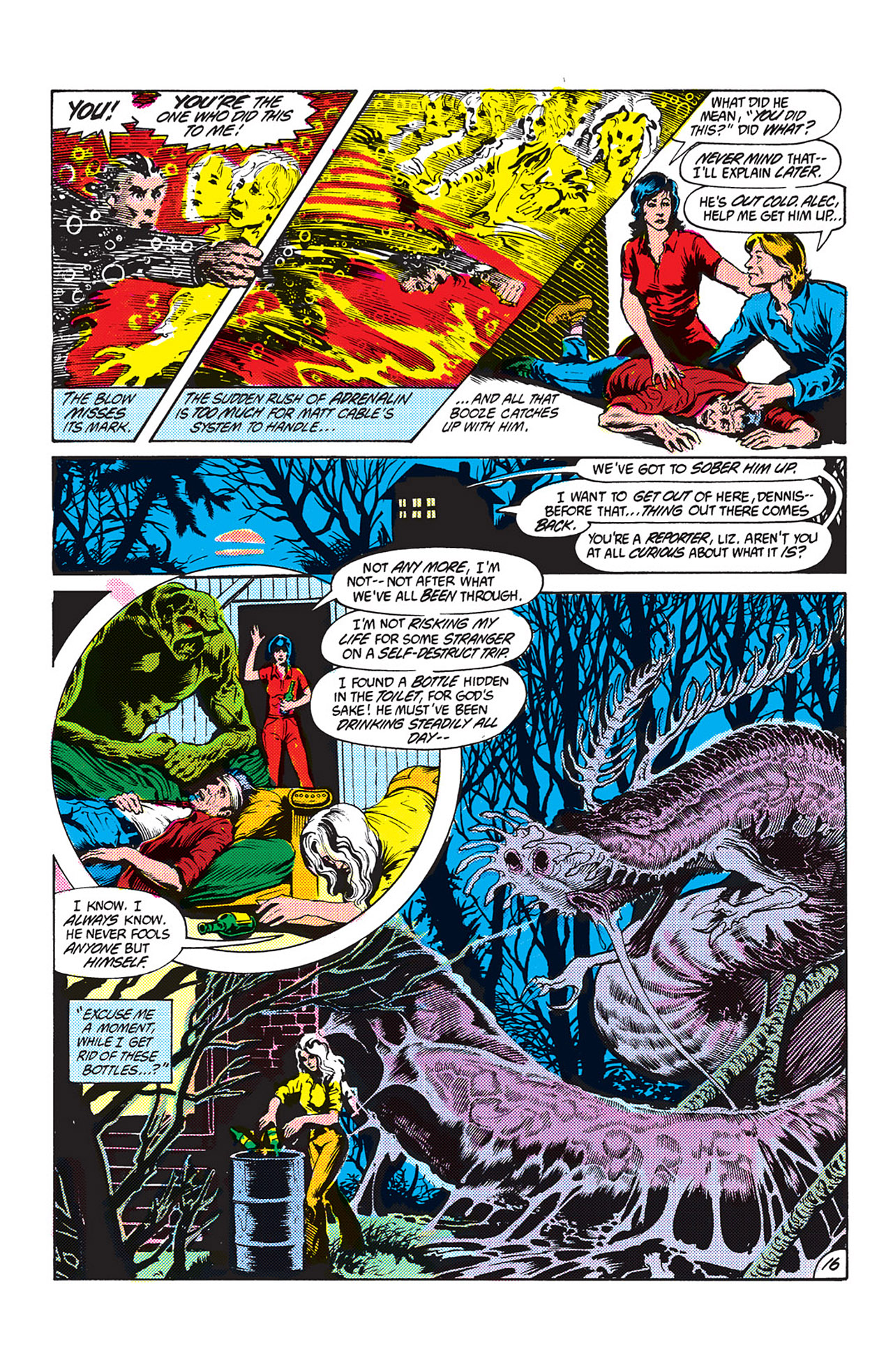 Read online Swamp Thing (1982) comic -  Issue #17 - 17