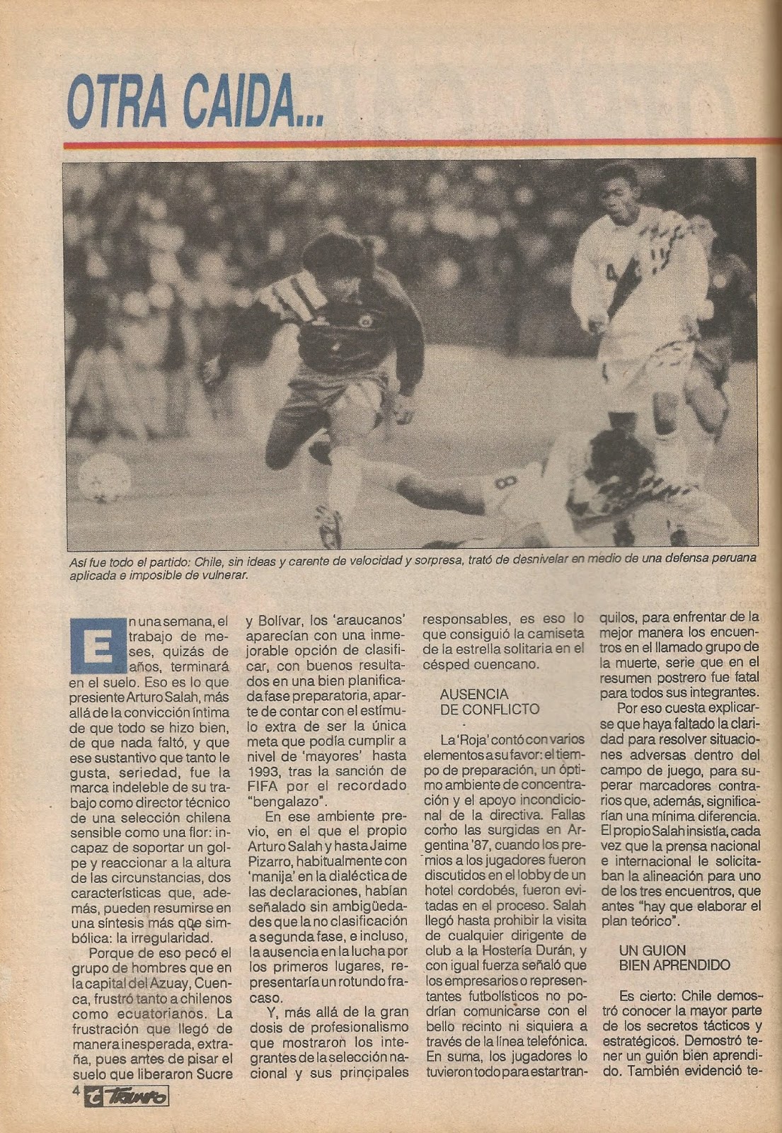 Partidos de la Roja [24/06/1993] ChilePerú 01