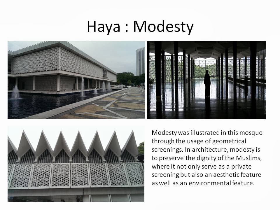 Islamic Architecture: Project 2: Case Study National Mosque Malaysia