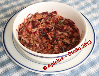 1073ª Menú, Lentejas casi viudas, boquerones fritos, ensalada y fruta 
