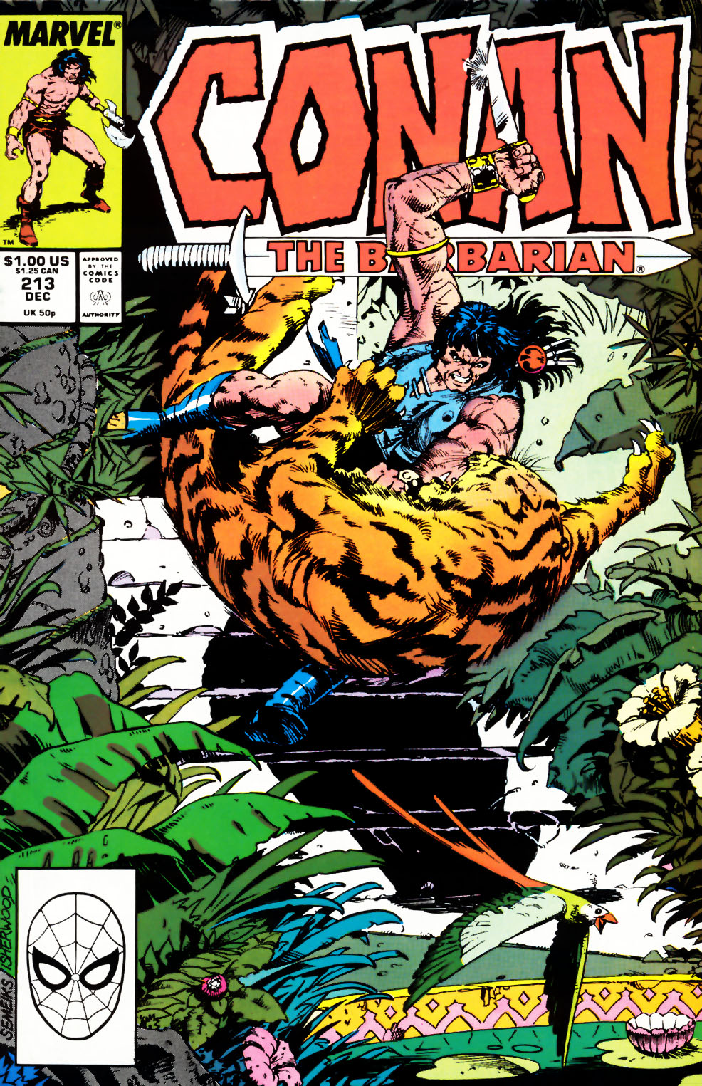Read online Conan the Barbarian (1970) comic -  Issue #213 - 1