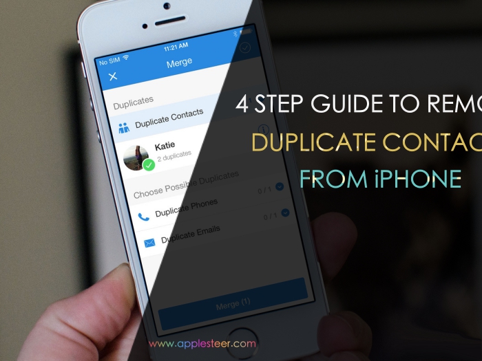 Remove Duplicate Contacts from your iPhone in 4 Steps