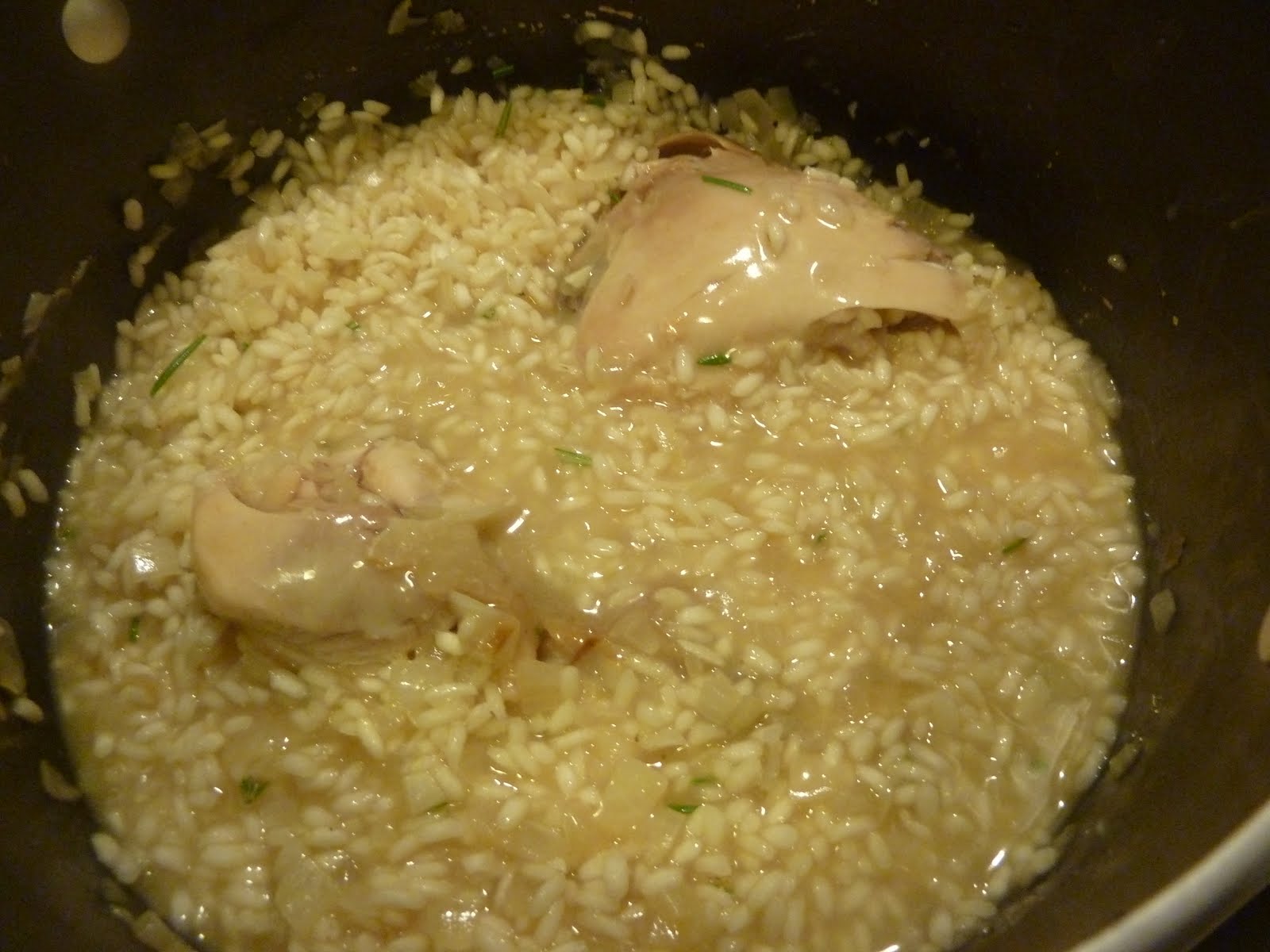 percent recipe chicken risotto with broccoli pesto