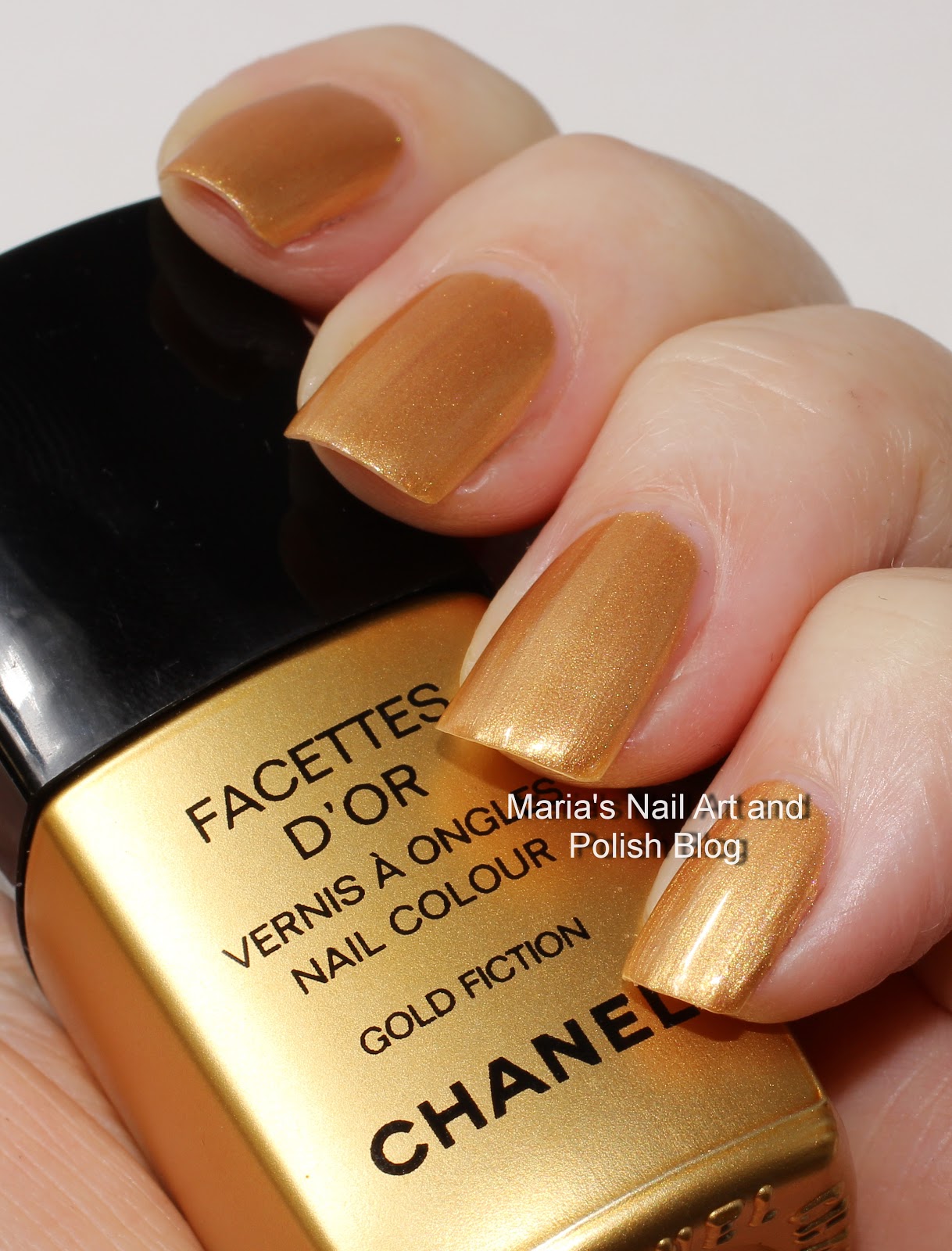 Marias Nail Art and Polish Blog: Chanel Gold swatches (Facettes D'Or Gold Rush collection - comparisons