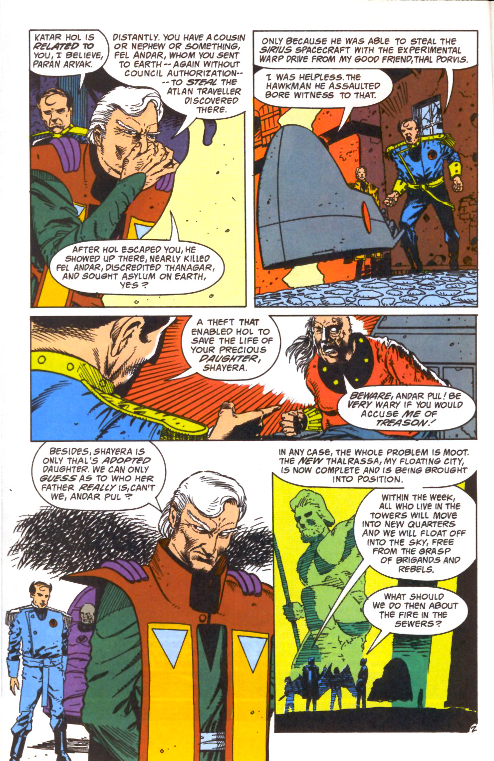 Read online Hawkworld (1990) comic -  Issue #26 - 3