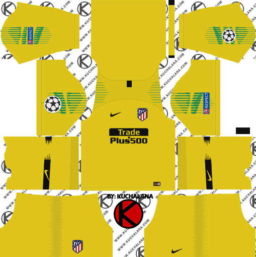 dls 19 kits atletico madrid