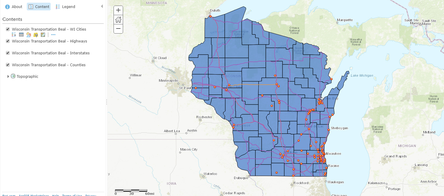 Geography 455: Web GIS: Geospatial Web Services