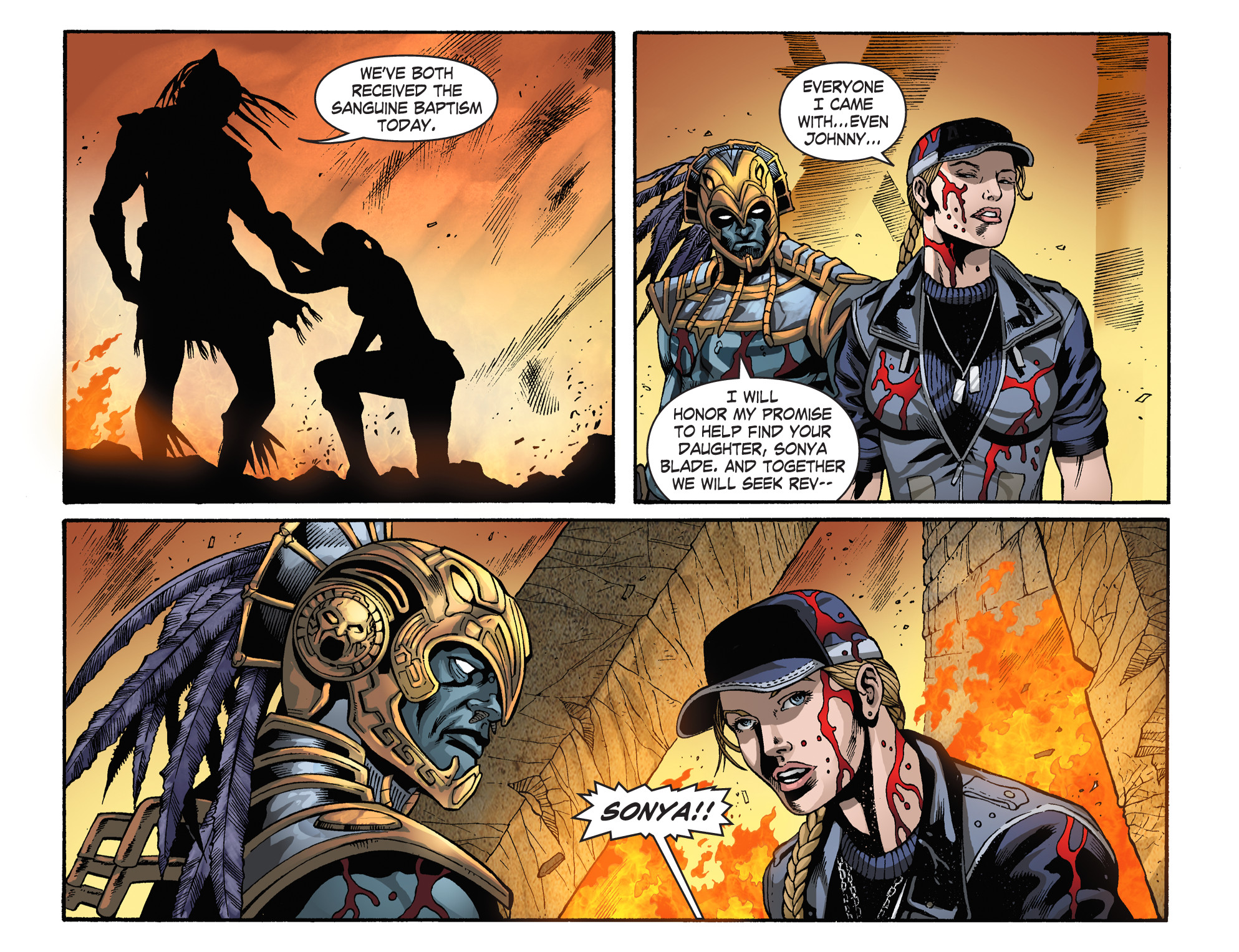 Read online Mortal Kombat X [I] comic -  Issue #17 - 22