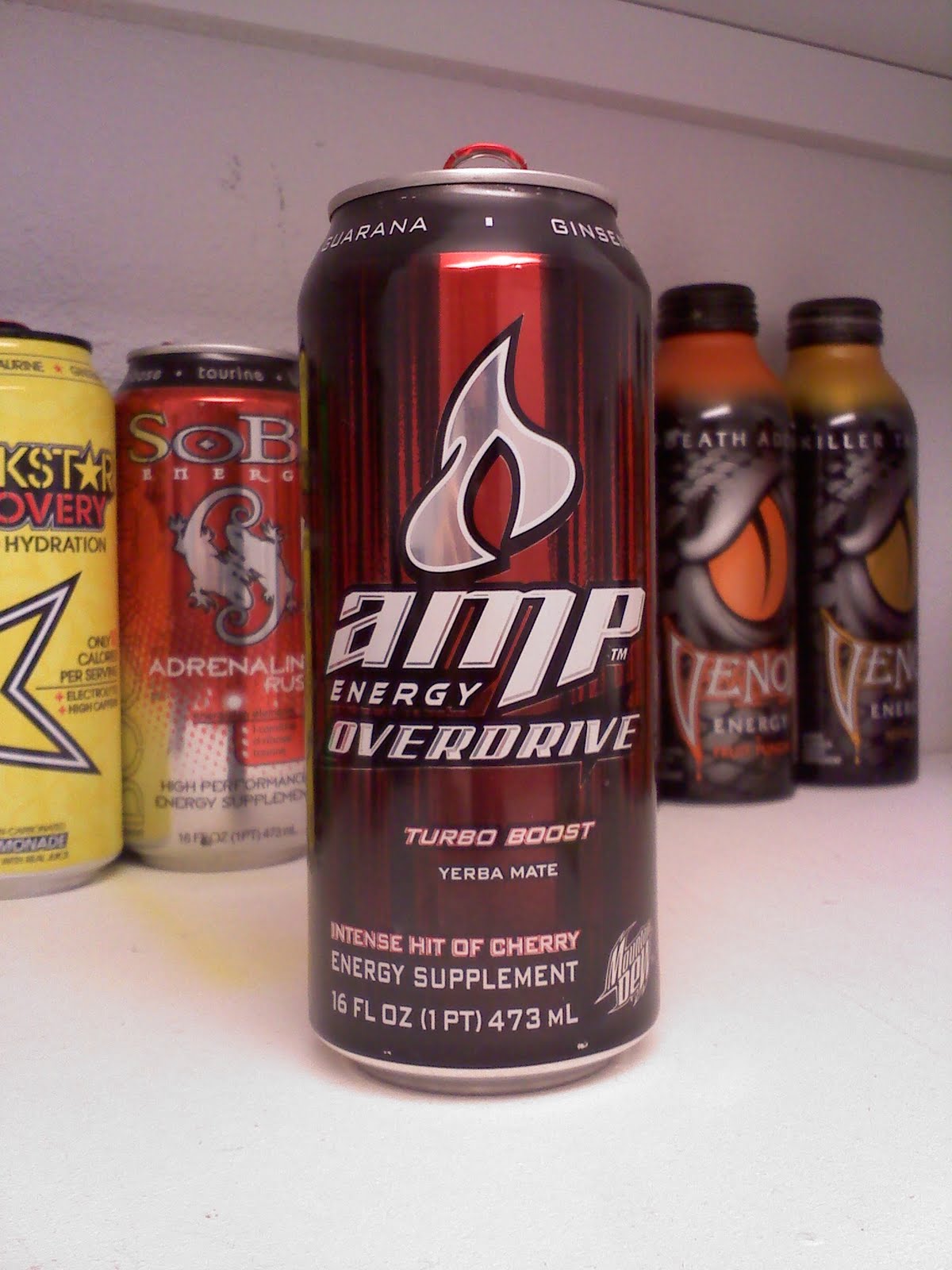 CAFFEINE! Review for Amp EnergyOverdrive
