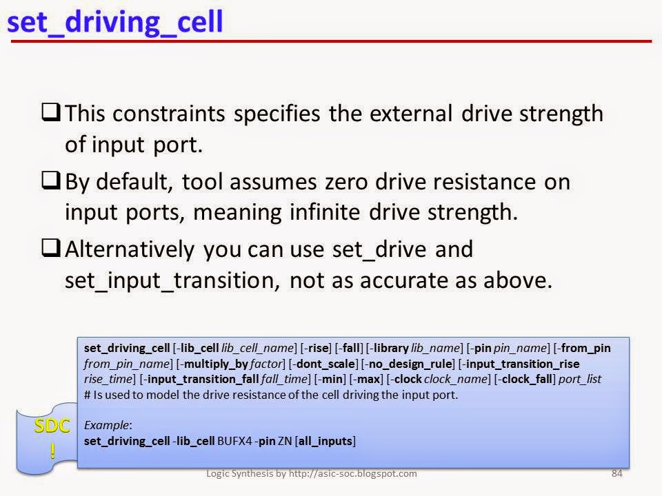 ASICSystem on ChipVLSI Design Environmental constraints