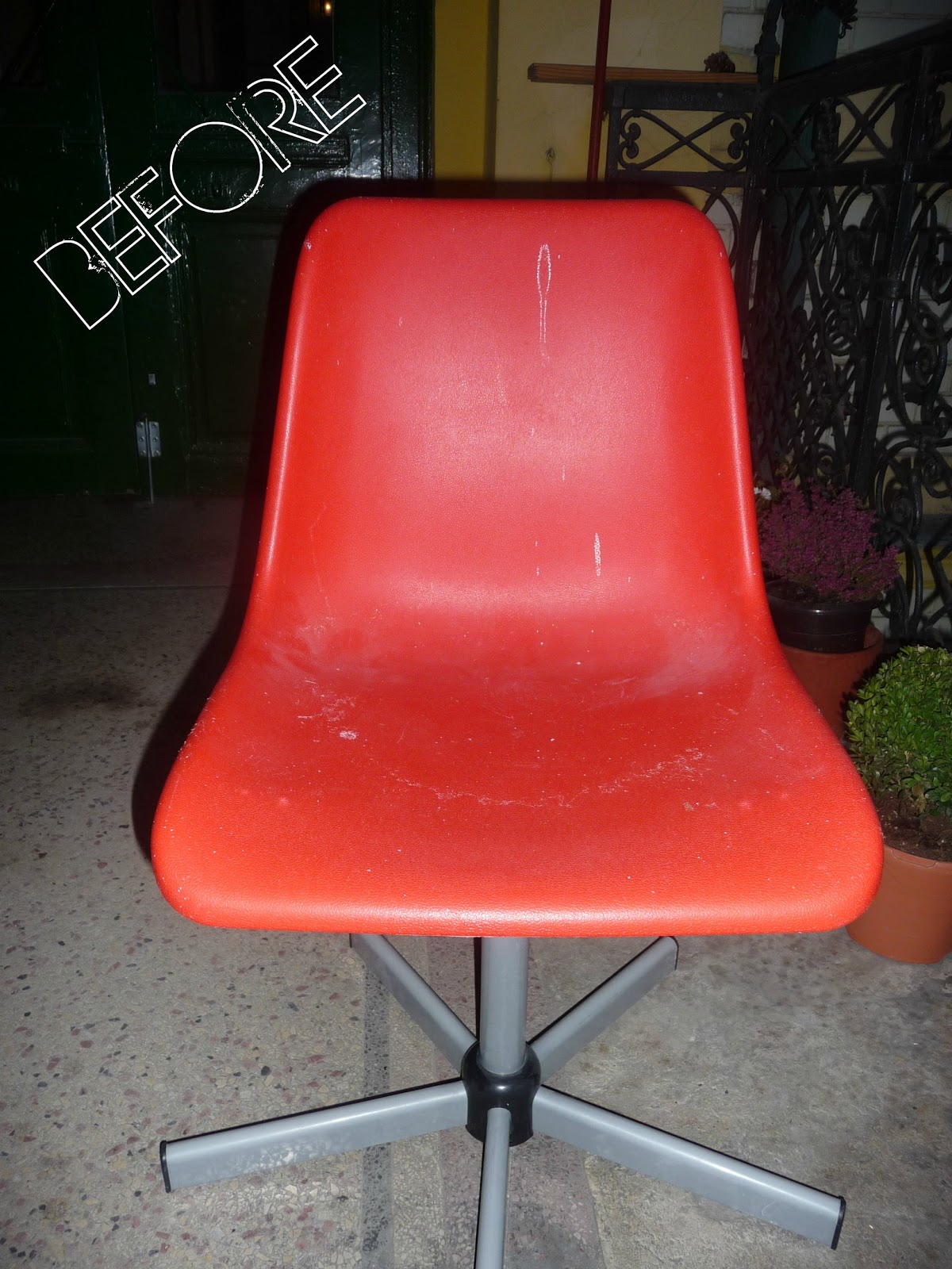 Bag of pretty My Ikea hacks old office chair makeover