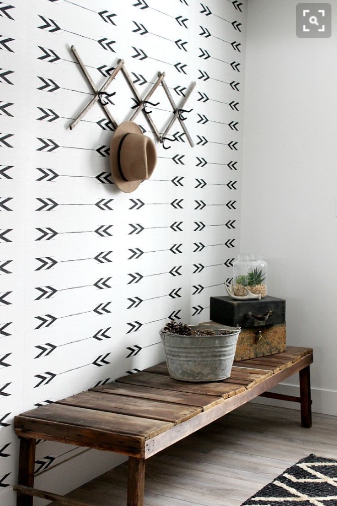 Accent Walls! Brick, Wallpaper, And Even Adhesives! American Heritage