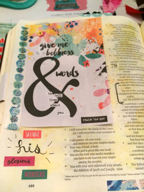 Bible Journaling - How to Use Water Colors