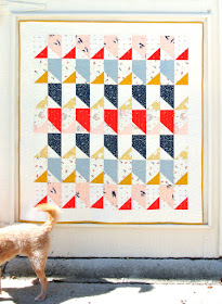 Little Houses - a free baby quilt pattern from Suzy Quilts