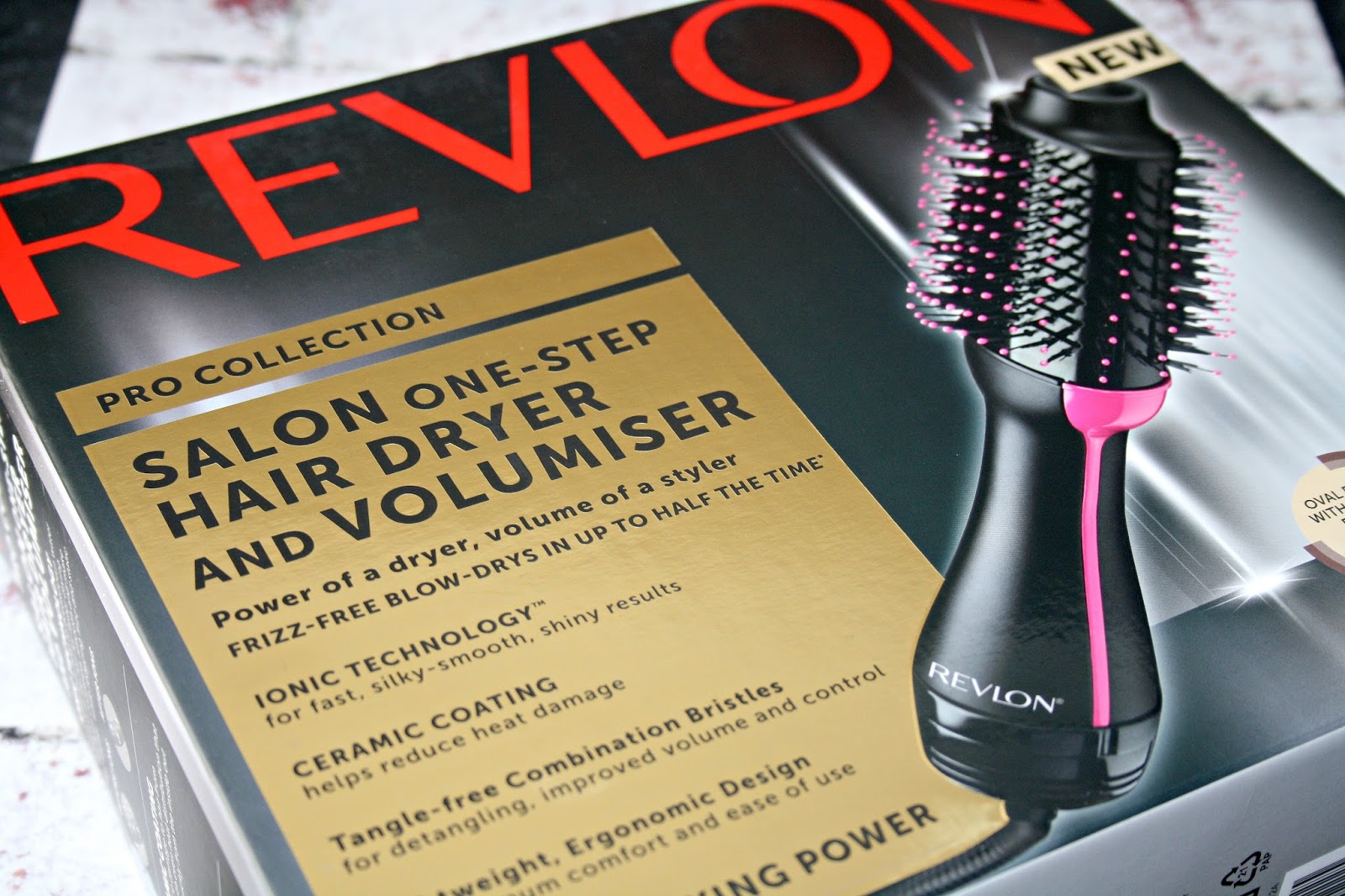 Revlon One-Step Hair Dryer And Volumizer Hot Air Brush, Blue - wide 5