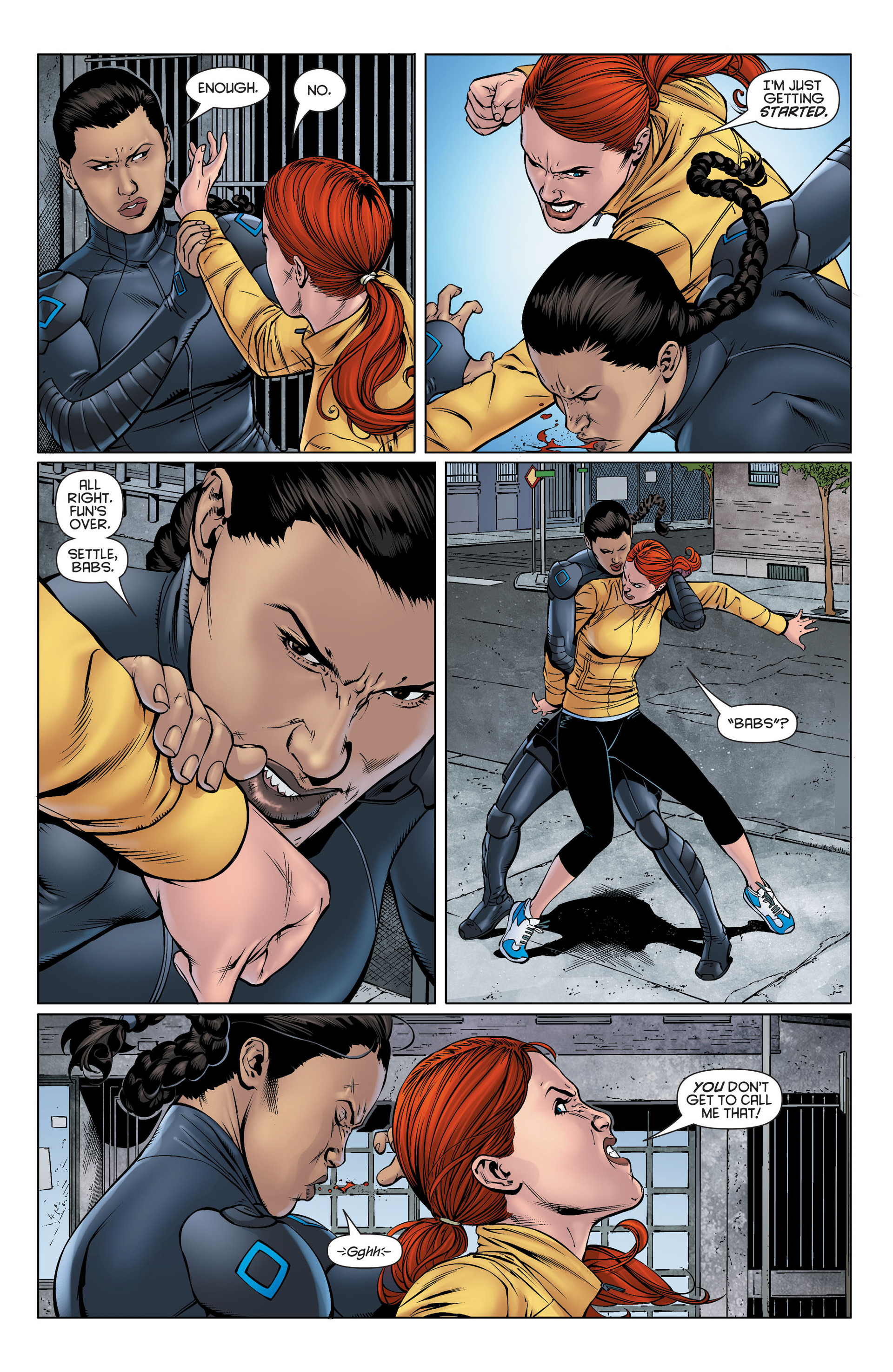 Read online Batgirl (2011) comic -  Issue #32 - 12