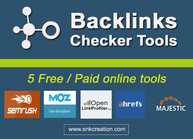 Free Backlinks Checker Tools