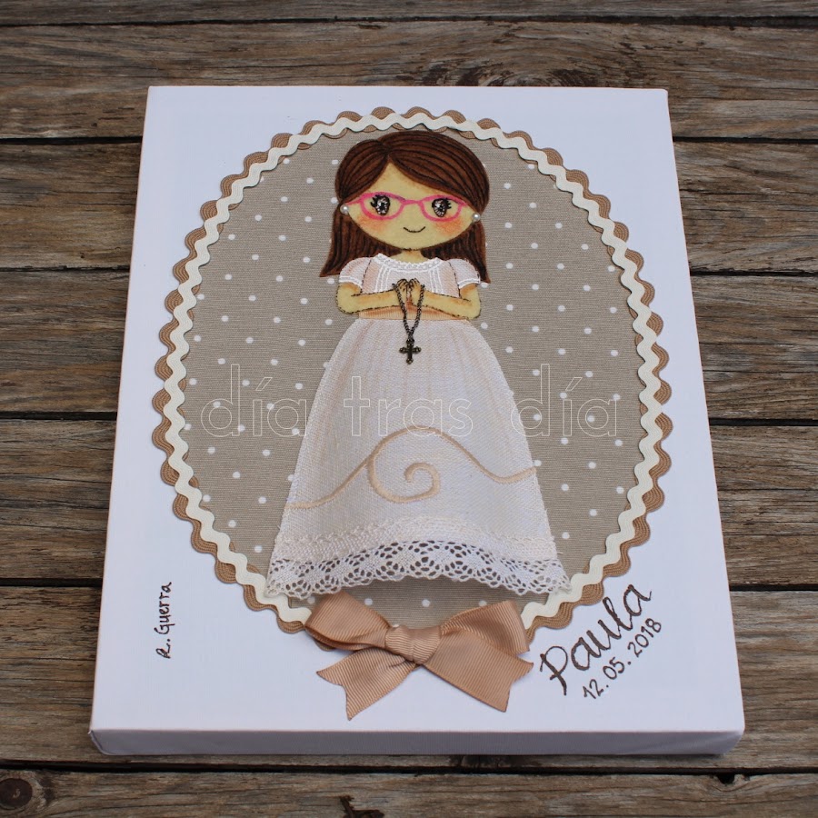 Lienzo personalizado Primera Comunión