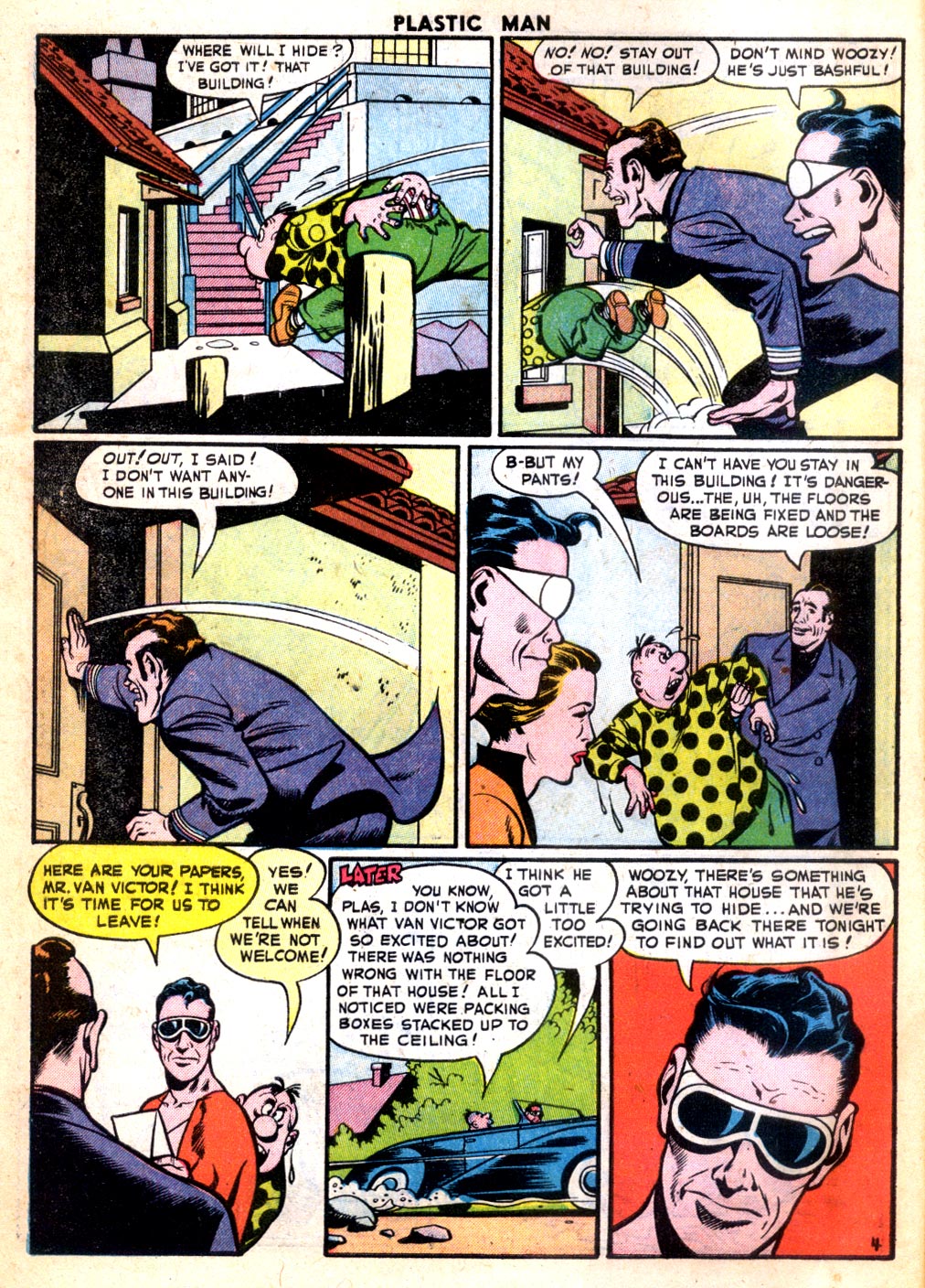 Read online Plastic Man (1943) comic -  Issue #54 - 6