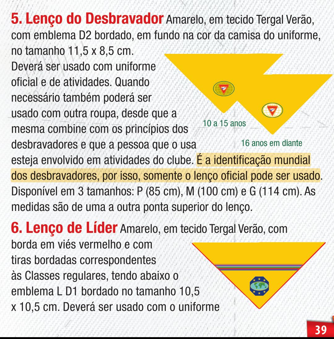 Significado Do Lenço Dos Desbravadores EDUCA