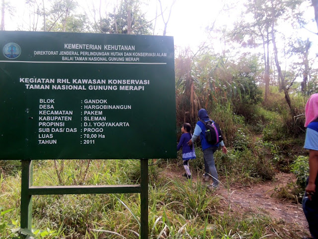 Lereng Merapi; hiking; tracking
