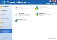 Yamicsoft Windows 10 Manager v3.7.2 Full version