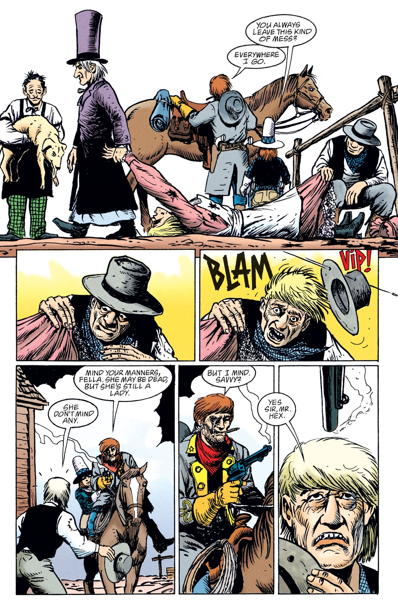 Read online Jonah Hex: Shadows West comic -  Issue # TPB (Part 4) - 27
