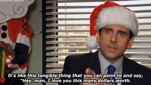 gif result for best funny christmas gif the office