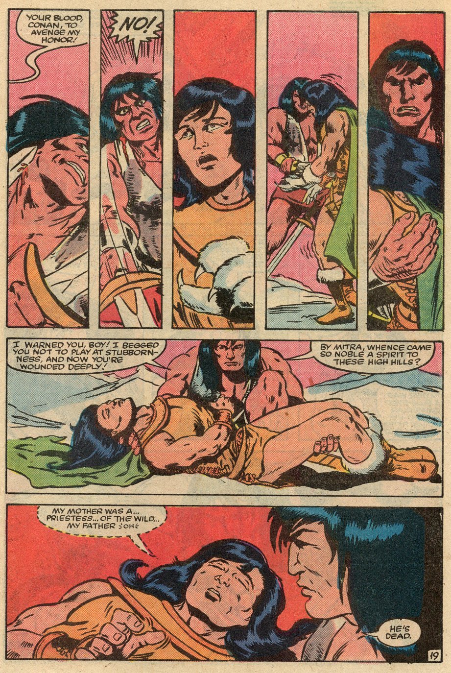 Read online Conan the Barbarian (1970) comic -  Issue #145 - 20