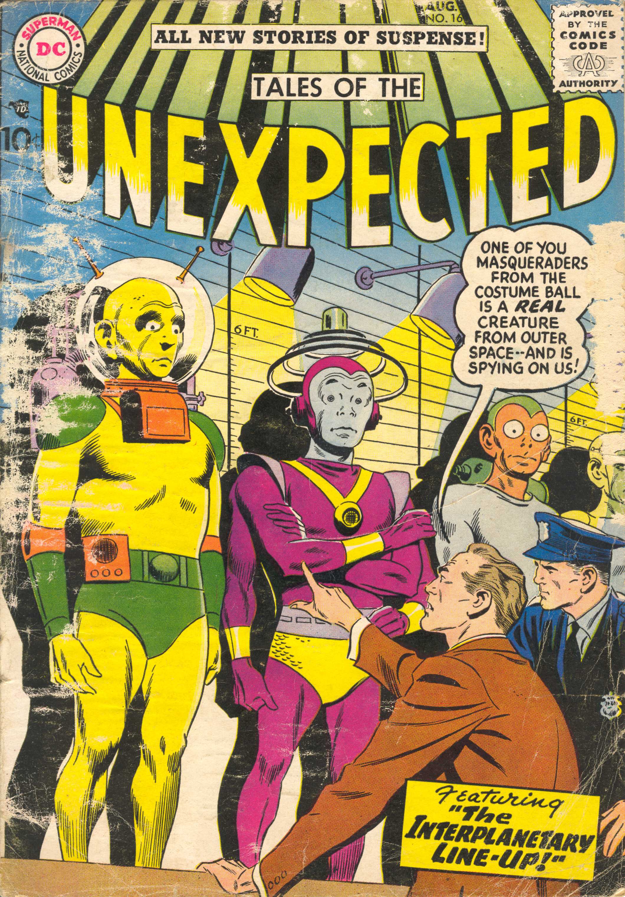 Read online Tales of the Unexpected comic -  Issue #16 - 1