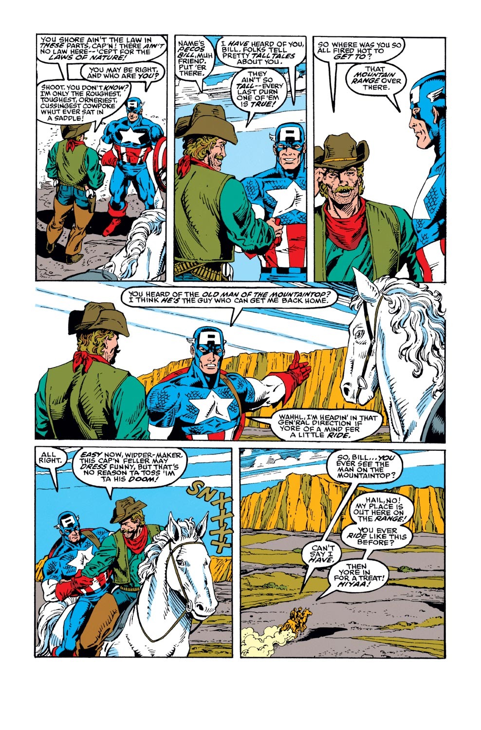Read online Captain America (1968) comic -  Issue #383 - 10