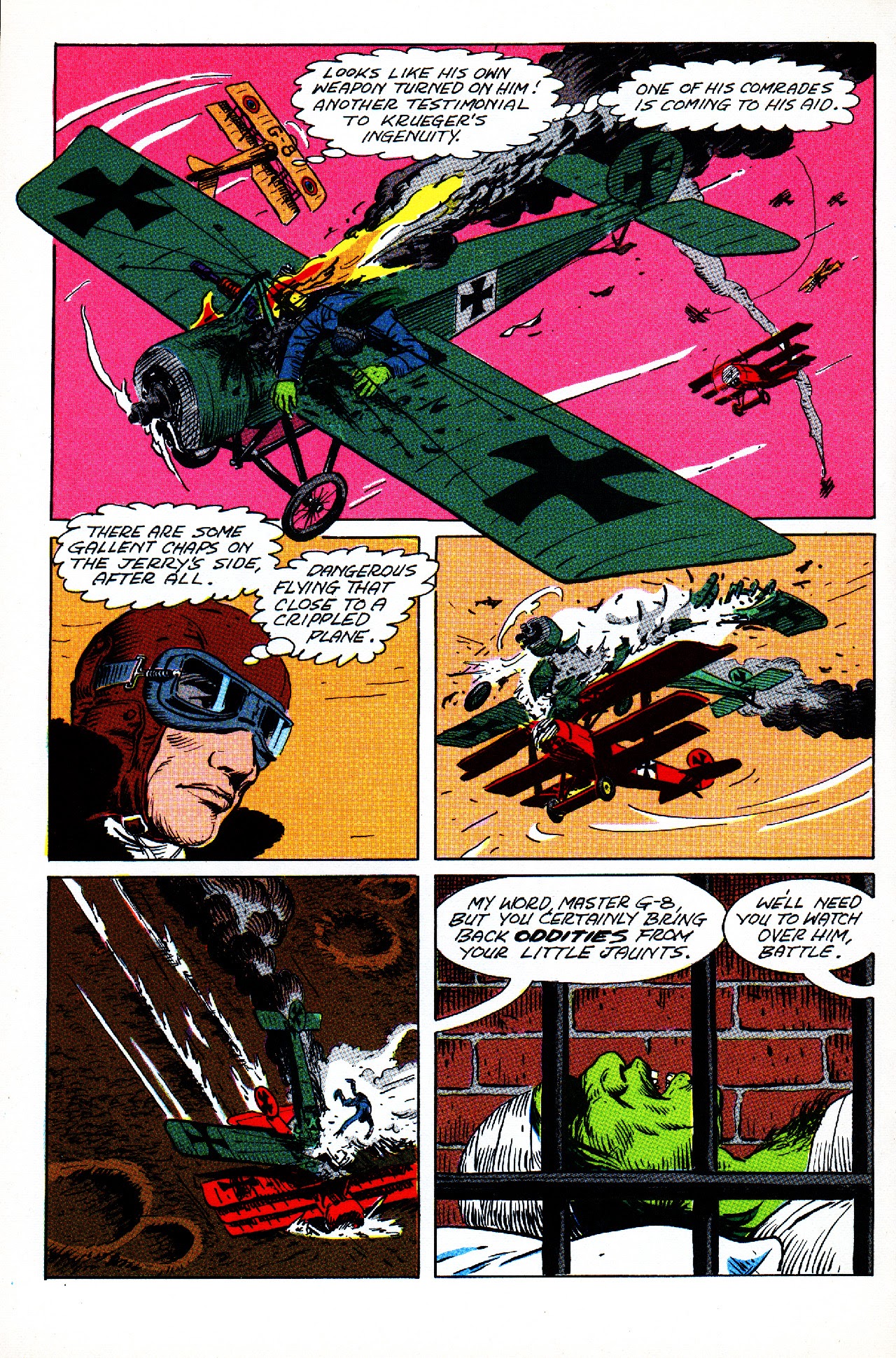 Read online G-8 And His Battle Aces comic -  Issue # Full - 11