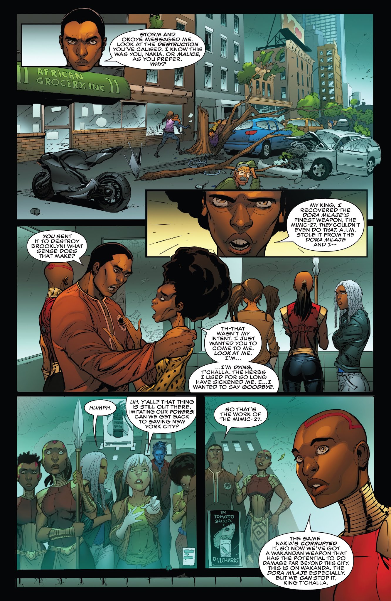 Wakanda Forever Avengers issue Full - Page 8