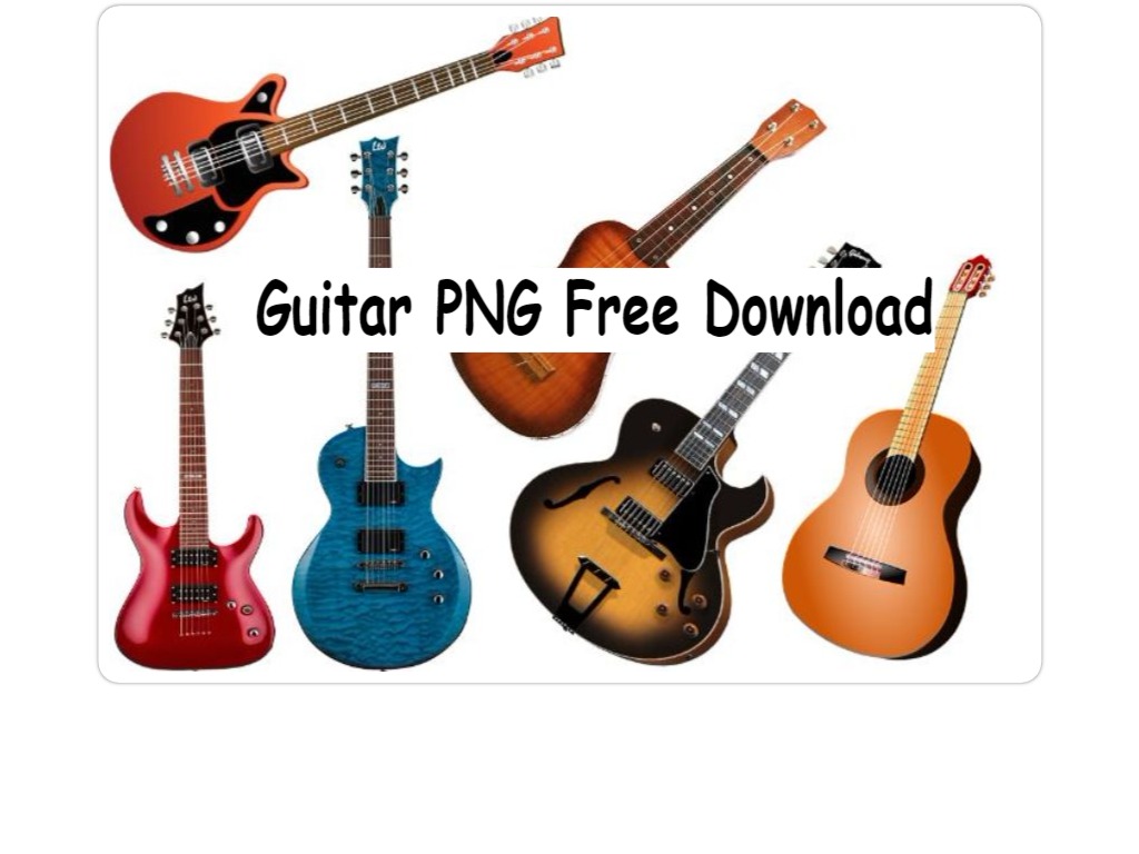 Guitar PNG Free Download For Editing