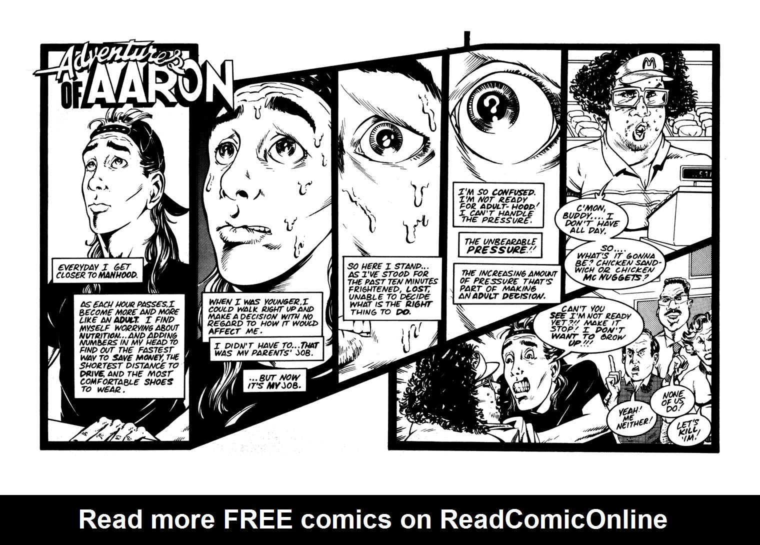 Read online Aaron Strips comic -  Issue #4 - 5