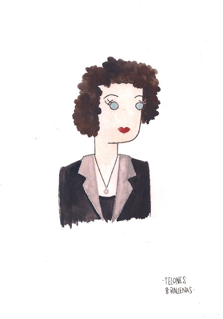 retrato Edith Piaf