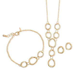 Avon Athena Goddess 3 piece gift set in goldtone