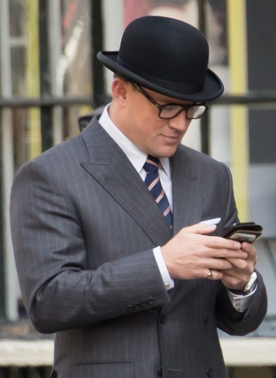 VJBrendan.com: Channing Tatum Filming ‘Kingsman: The Golden Circle’ in ...