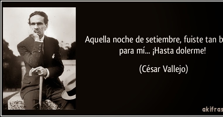 PROMOCIÓN DE LA LECTURA Frase de César Vallejo Mendoza