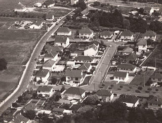 Vue aérienne - Cour-Cheverny 1976