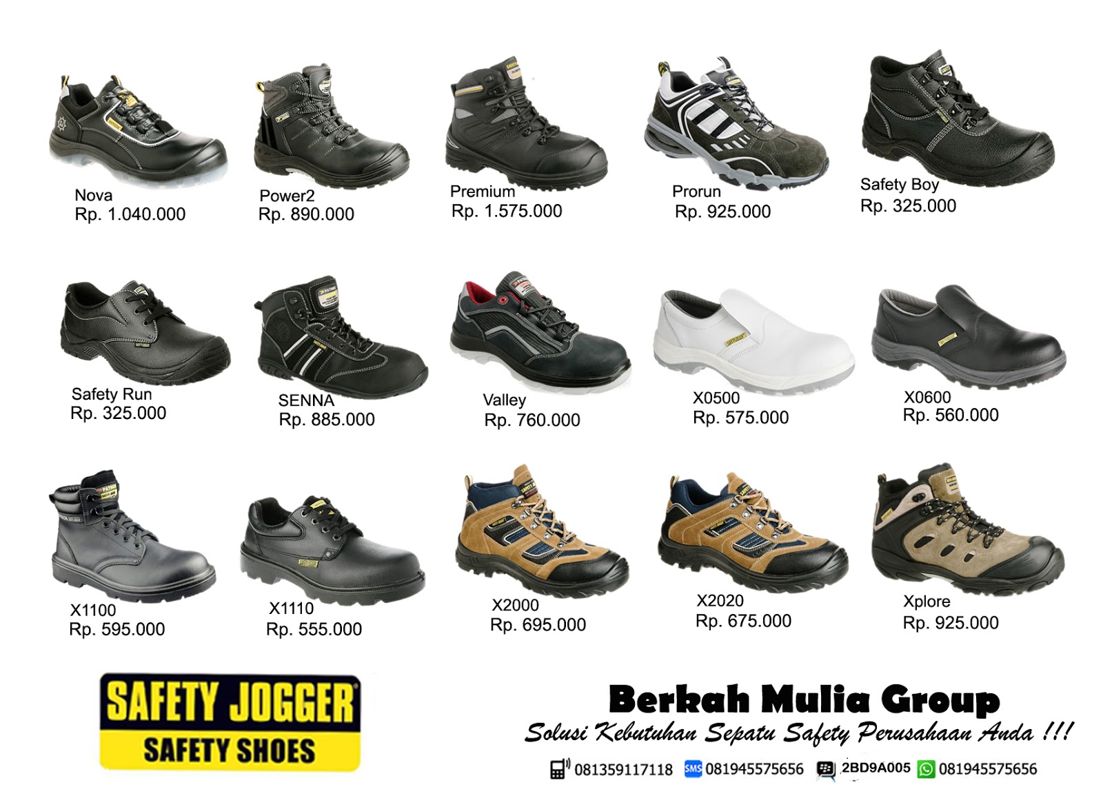 Jual Murah Sepatu Safety Jogger Makasar: Katalog sepatu safety Jogger
