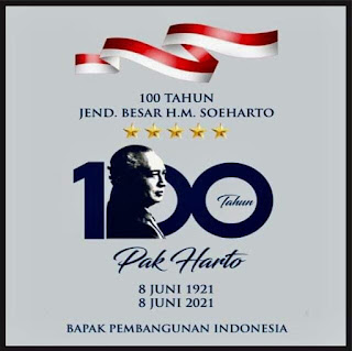 Peringatan 100 Tahun H.M Soeharto, Bapak Pembangunan RI