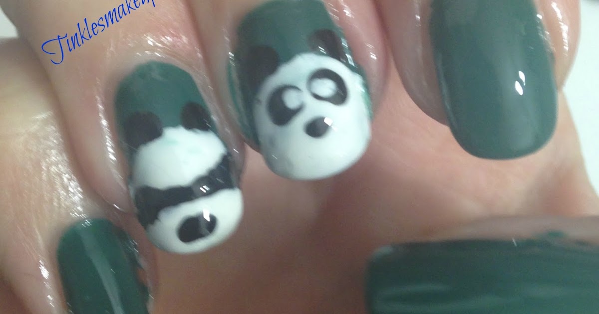 🐼✨ Pawsitively adorable panda nail art! 🎀💅 Dive into the charm of these  cute little claws! 🐾💖 Follow for more @askpankhuri [Ask… | Instagram