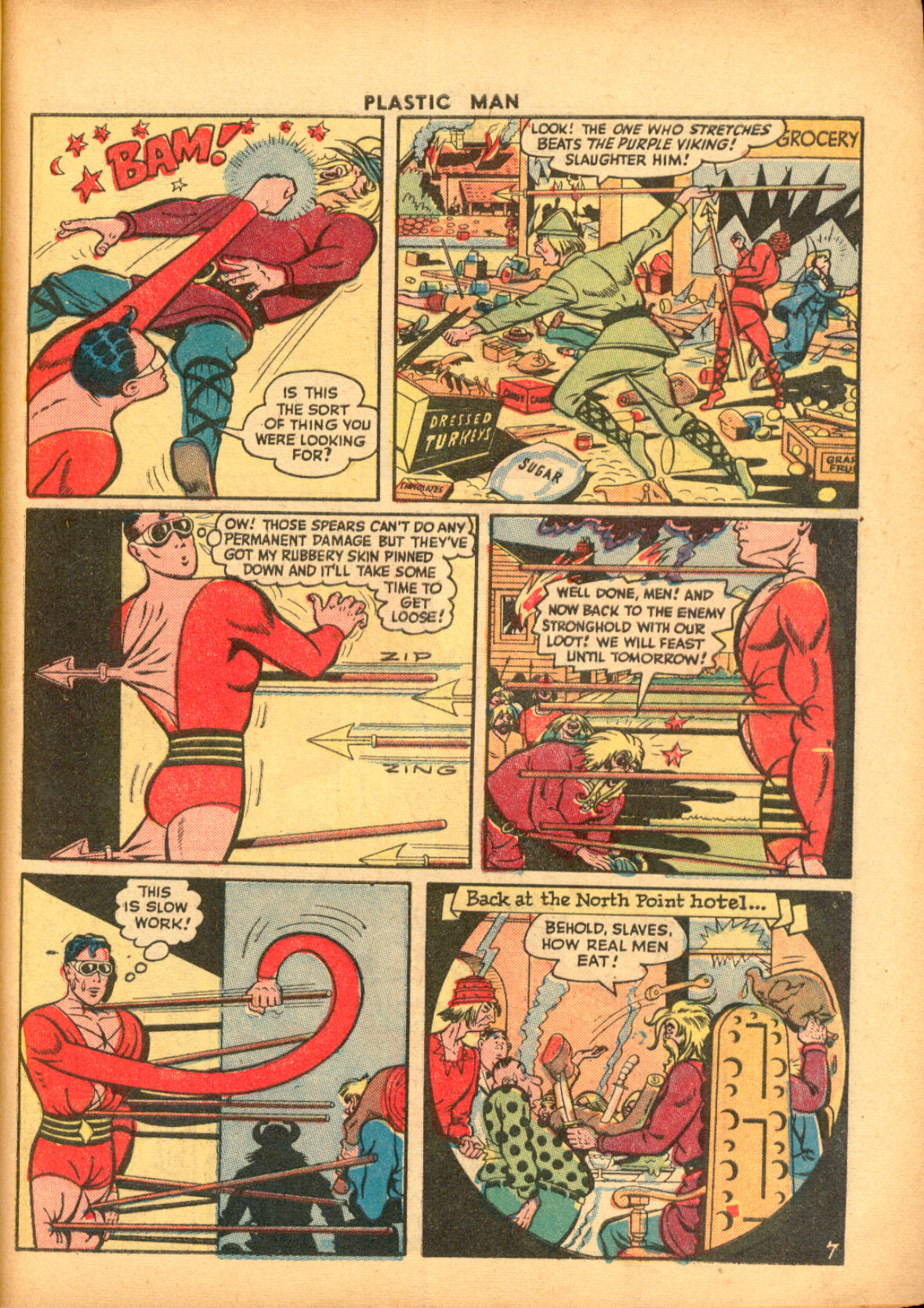 Plastic Man (1943) issue 4 - Page 9