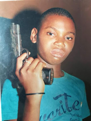 Wow! Remember this child actor? He is all grown up now and undergoing his NYSC in Lagos (photos)
