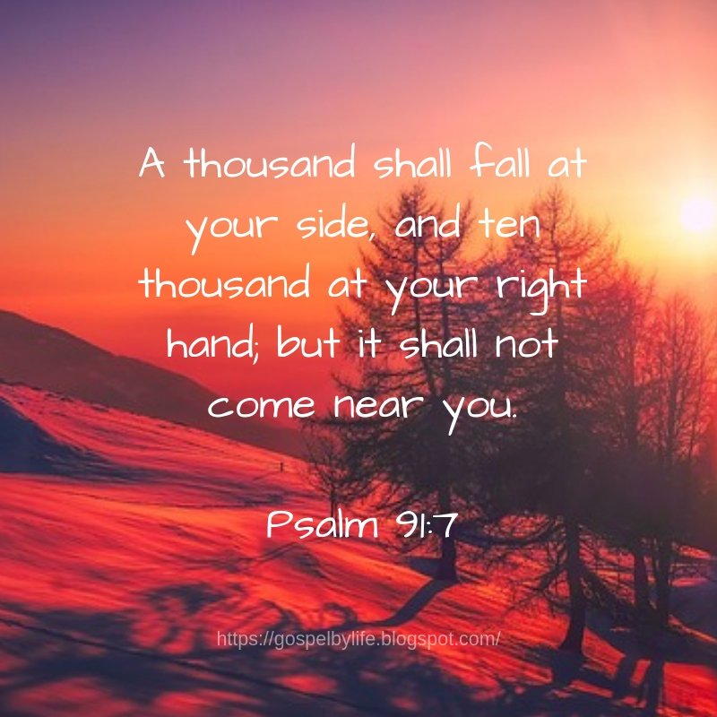 Picture With Good Night Verse Gospel Psalm 91 7 Gospelbylife picture-with-good-night-verse-gospel-psalm-91-7-gospelbylife